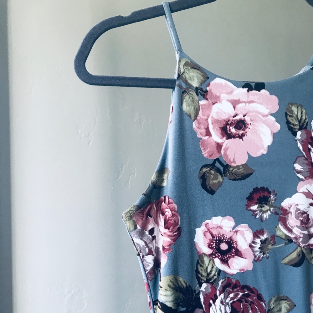 JOE & ELLE | Floral Body con Dress